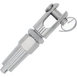 Наконечник троса типа норсеман вилка 8 мм нерж (10014581)